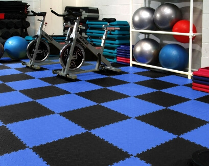 Figure 6. Rubber flooring.2