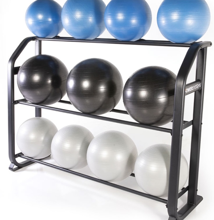 Fig 1 A gym ball holder