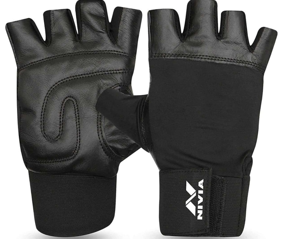 Gym Gloves With Straps, Workout Gloves With Accessories, Padded Gloves