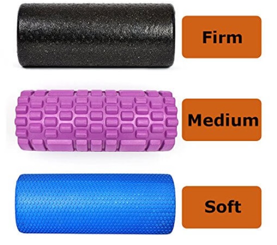 Fig 23 Firm medium soft foam rollers