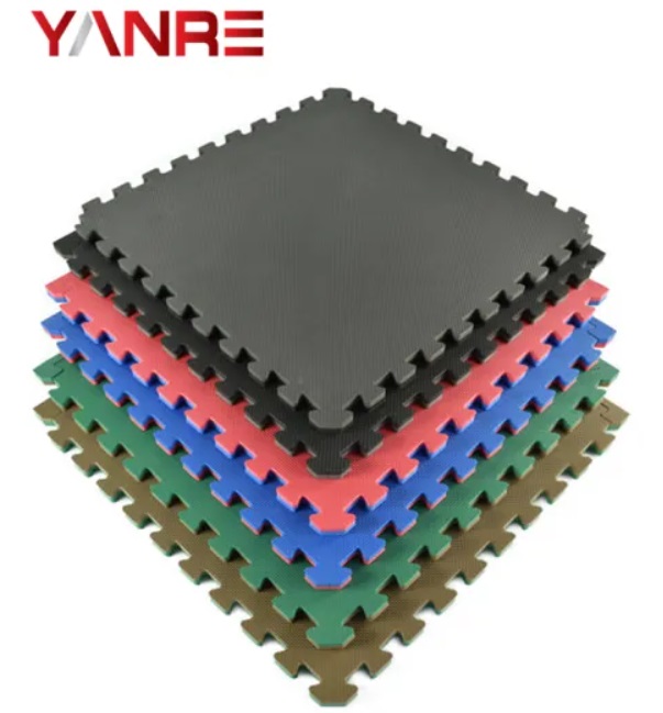 Fig 28 Interlocking gym floor tiles