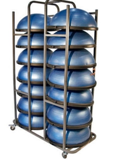 Fig 9 Bosu ball storage holder