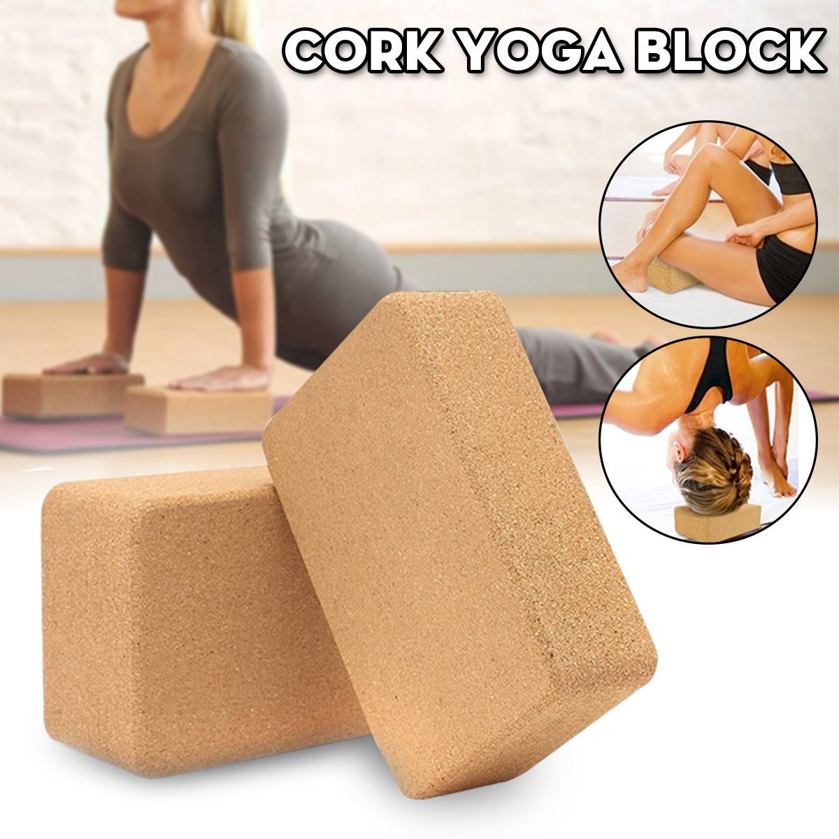 Cork Yoga Blocks Wholesale, Bulk Yoga Blocks, Great for Balancing at Yanre