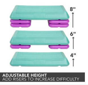 Figure 11 Adjustable height levels