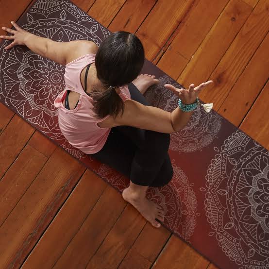 Figure 13 A Kamaka Sunset Yoga Mat