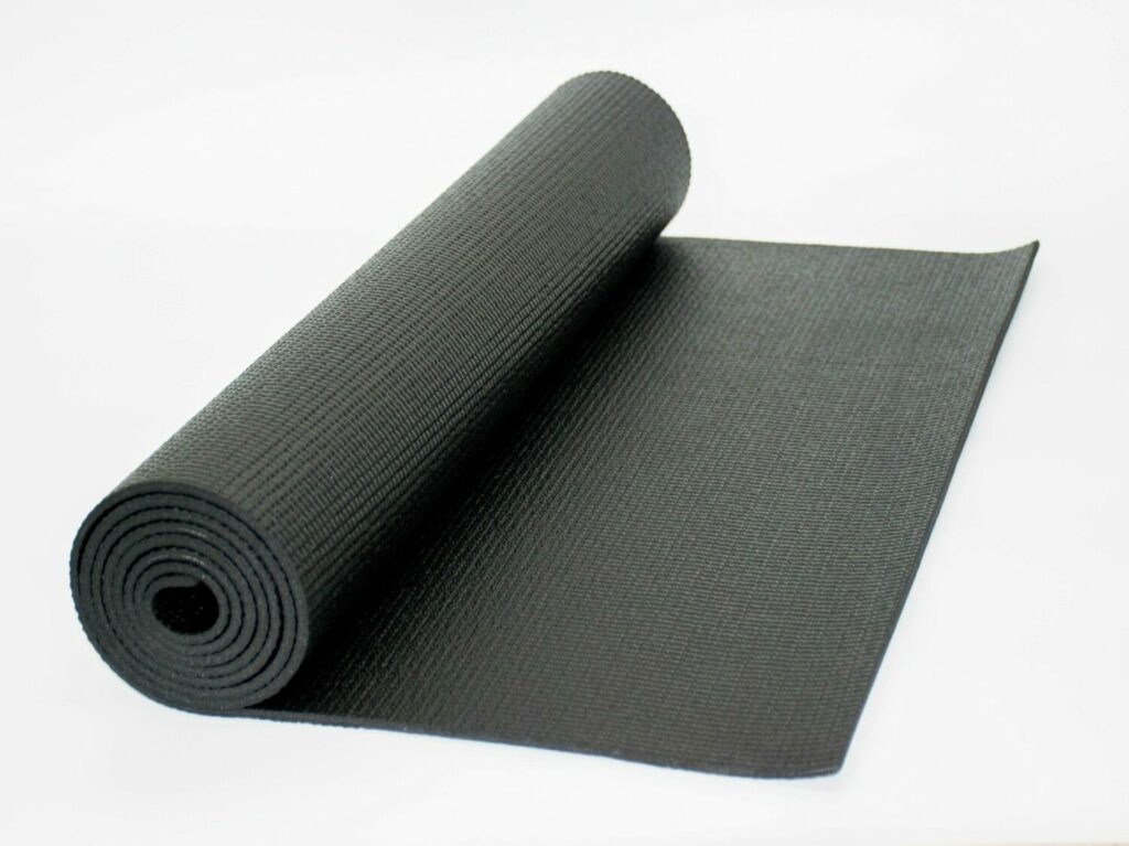 Figure 14 PVC black yoga mat