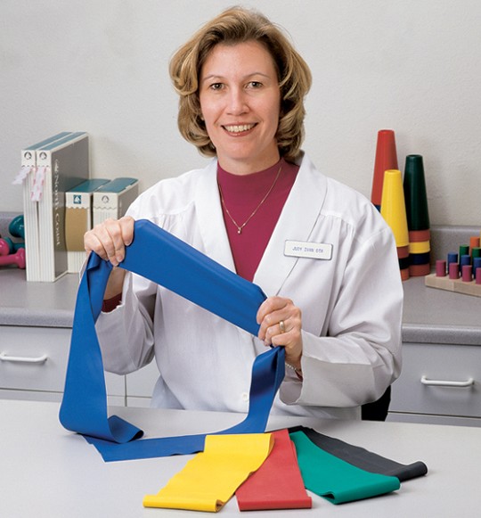 Figure 17 Caring for thera bands