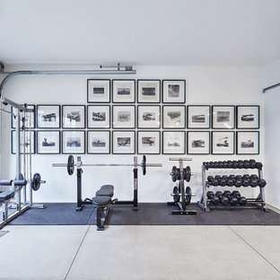 Figure 19 Concrete floor for gym