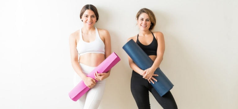 Figure 2 Exercise versus Yoga Mats