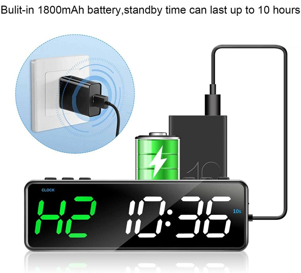 Figure 3 Gym timer battery