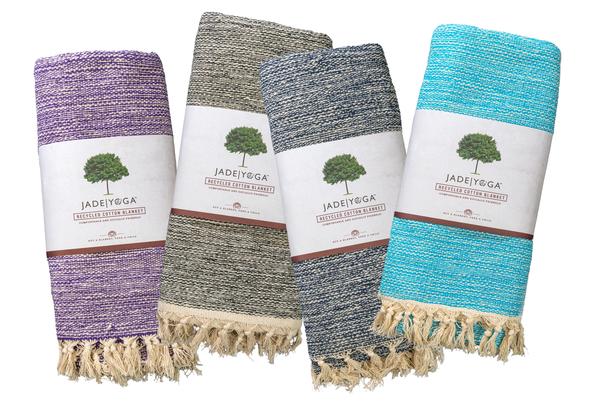 Figure 4 Recycled fibres yoga blanket