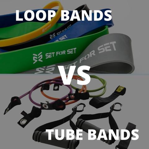 Figure 6 Loop bands versus tube bands