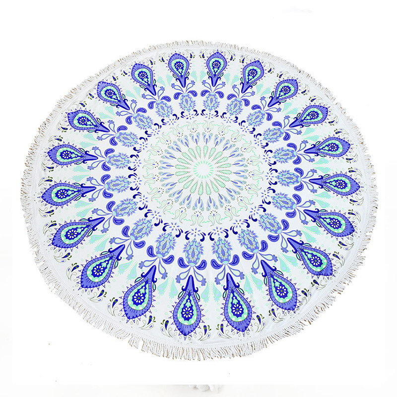 Figure 6 Microfiber round yoga mats