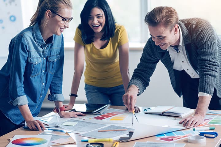 Figure 6 Teamwork to build a brand