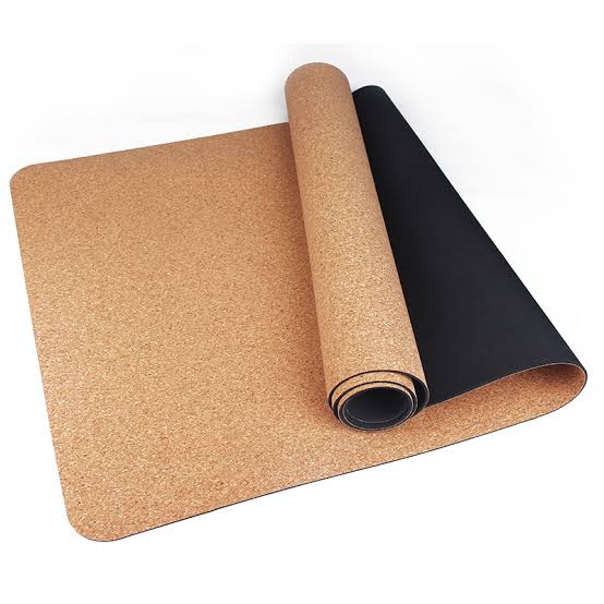 Figure 07 A Cork Yoga Mat