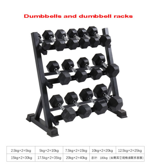 3 Tier Home Dumbbell Rack 7 1 dumbbell rack gym fitness equipment yanrefitness