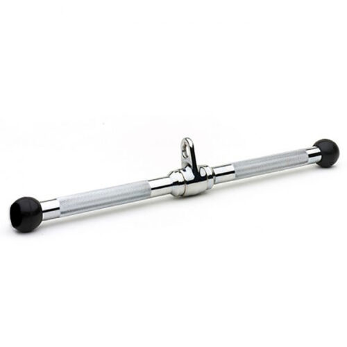 Rotating Straight Bar, 19.5” Non-Slip LAT Pull-Down Bar