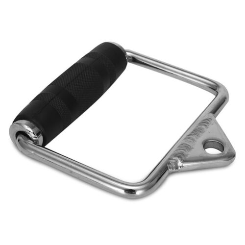 Single D-Handle (Chrome) 5 Cable Attachment CA39 gym fitness equipment yanrefitness