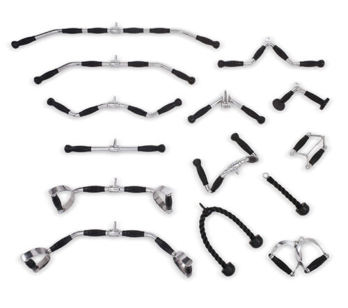 Rubber Pro Grip Revolving Curl Bar Cable Attachment 5 Cable attachment CA03 gym fitness equipment detail 4 yanrefitness