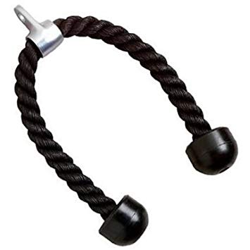 27" Heavy Duty Tricep Rope (Multi Gym Cable Attachment) 7 Cable attachment CA16 gym fitness equipment detail 4 yanrefitness