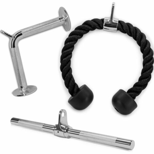 Single Tricep Rope (Multi Gym Cable Attachment) 8 Cable attachment CA17 gym fitness equipment detail 1 yanrefitness