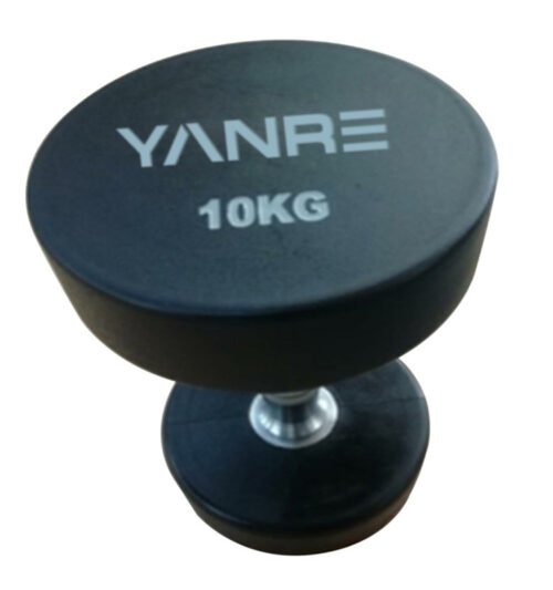 Urethane round head dumbbell (CPU) 5 Dumbbell DBC002 Gym fitness Equipment Yanrefitness 5