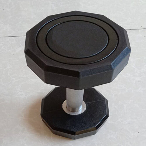 Urethane round head dumbbell (CPU) 6 Dumbbell DBC002 gym fitness equipment detail yanrefitness