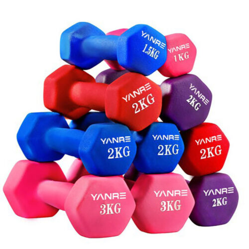Dumbbell & Kettlebell 29 Neoprene Dumbbell-STRAIGHT HANDLE