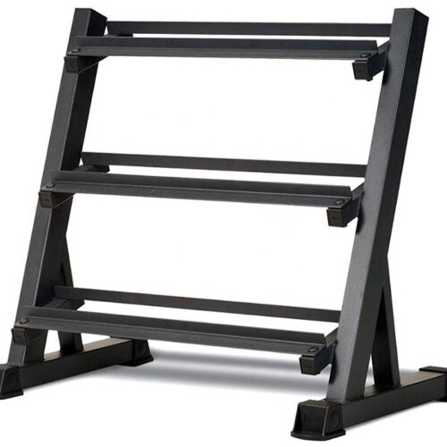 Dumbbell & Kettlebell 14 3 Tier Home Dumbbell Rack