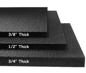Commercial Gym Flooring Tiles 30 Figure 10. Thickness of commercial gym flooring tiles.2