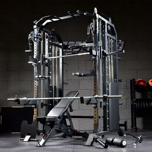 2 KB73 Combo Power Rack With Smith Machine Function gym fitness equipment sence yanrefitness 500x500 1