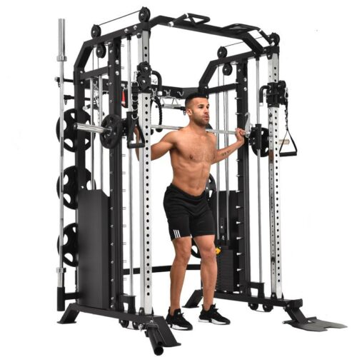 3 KB73 Combo Power Rack With Smith Machine Function gym fitness equipment sence yanrefitness 500x500 1
