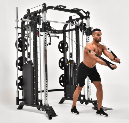 5 KB73 Combo Power Rack With Smith Machine Function gym 健身器材系列 yanre健身 500x476 1