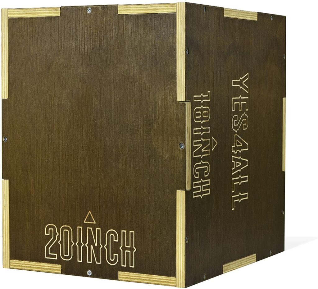 Custom Plyo Boxes 15 Fig 1 Standard Wooden Plyo box