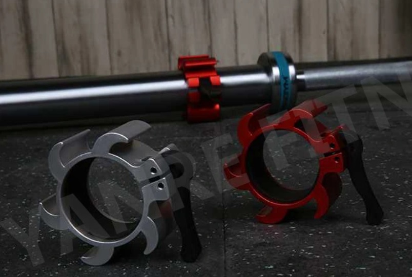 Custom Barbell Collars 15 Fig 11 Yanre Fitness locking barbell collars