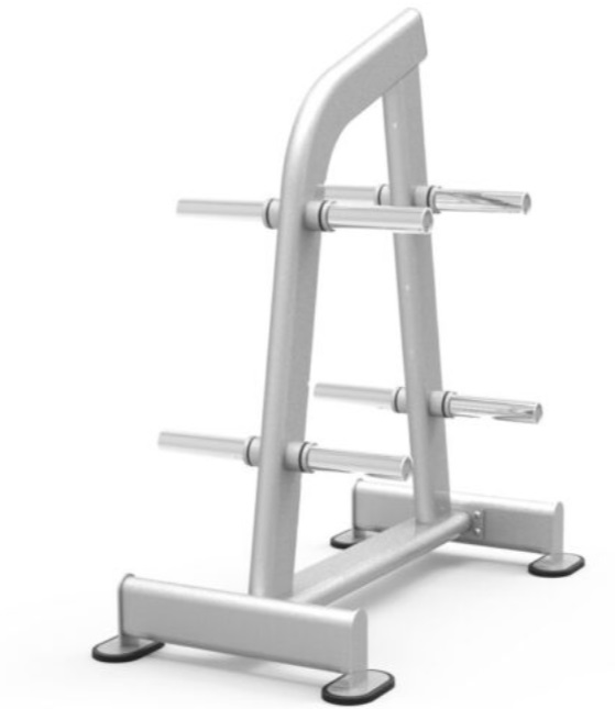 Fig 13 Weight plate gym storage rack