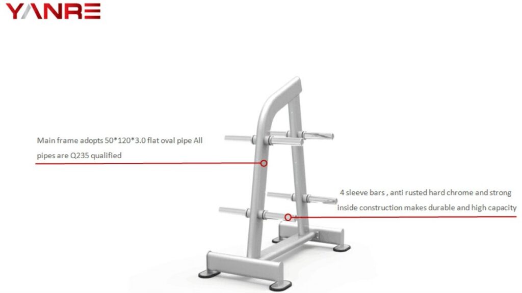 Fig 14 Construction of a weight plate storage rack