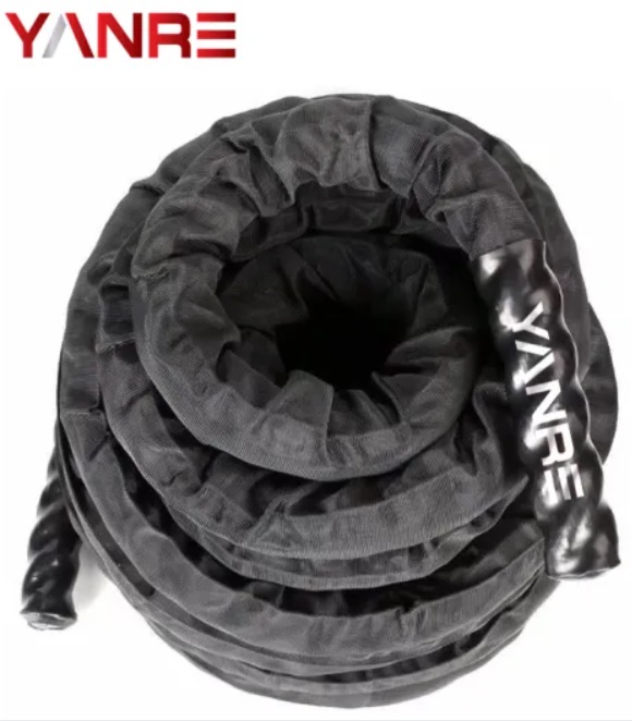 Custom Gym Accessories 20 Fig 16 Battle rope with its nylon sleeve