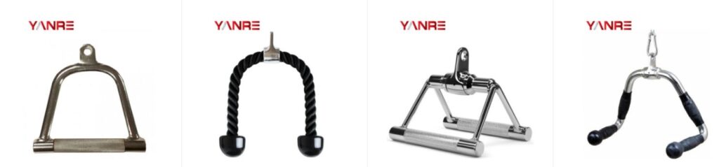 Custom Gym Accessories 31 Fig 27 Cable machine attachments