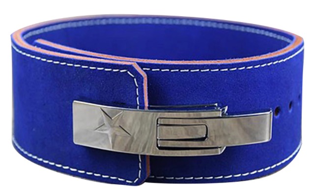Custom Gym Accessories 12 Fig 8 Weightlifting belt with a lever closure
