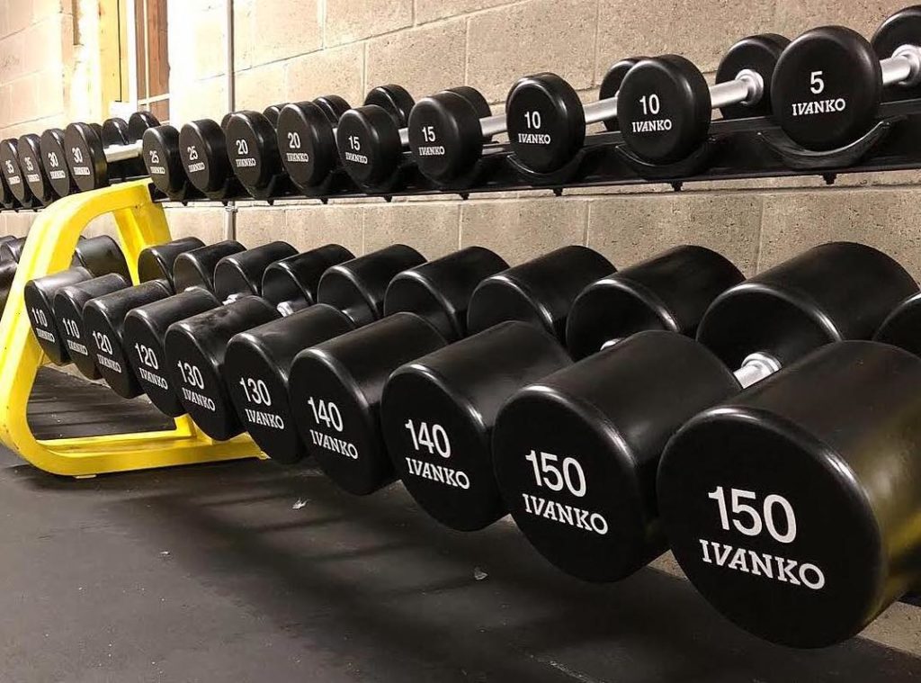 Figure 01 Commercial Dumbbell Rack