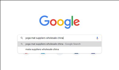 Yoga Supplier 33 Figure 1 Direct supplier search on Google Image src Google