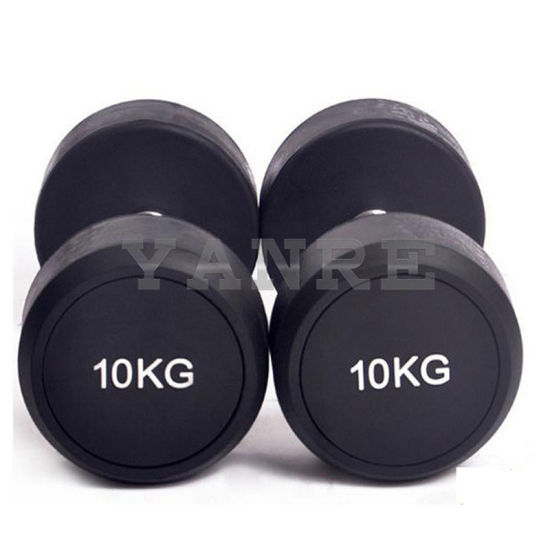 Rubber Dumbbells Manufacturer 15 Figure 1 Fixed Weight Rubber Dumbbell by Yanre Fitness