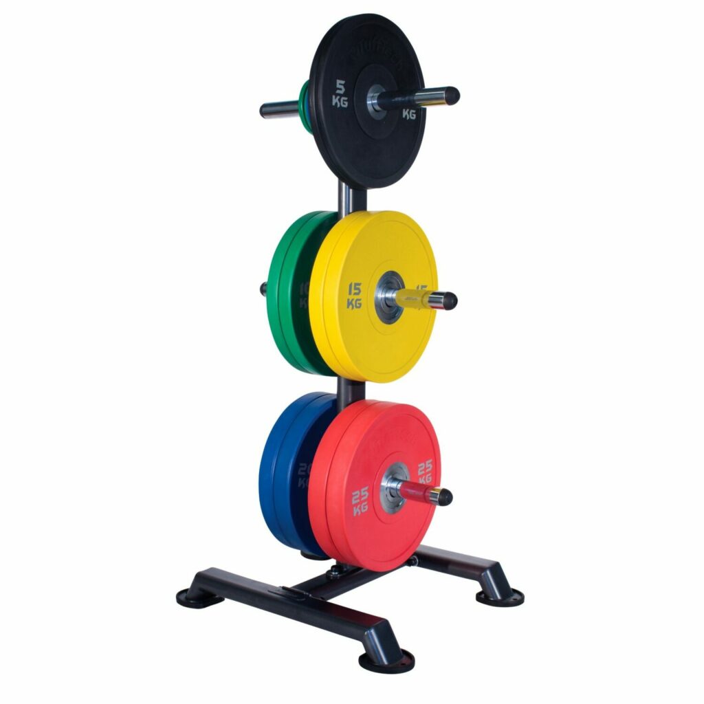 Commercial Weight Tree 14 Figure 10 Bumper Plate Weight Tree
