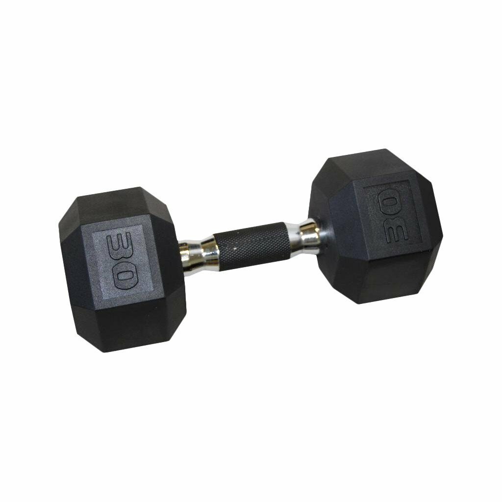 Figure 10 Rubber dumbbell with rubber hand grip