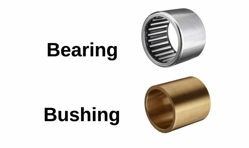 Commercial Barbell 21 Figure 10 The differences between bushing and bearings