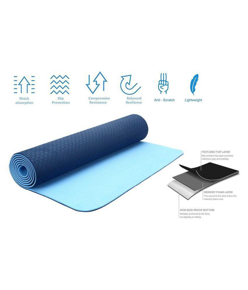 Commercial Exercise Mats 20 Figure 12 Three layers of material for yoga mats