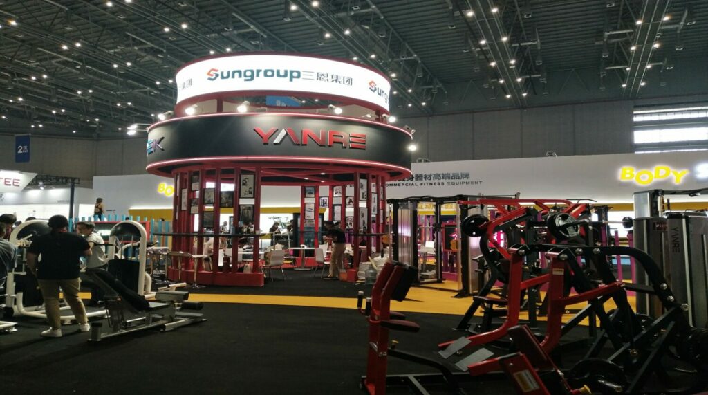 PVC Yoga Mat Factory 24 Figure 13 Yanre Fitness joining health and fitness trade shows