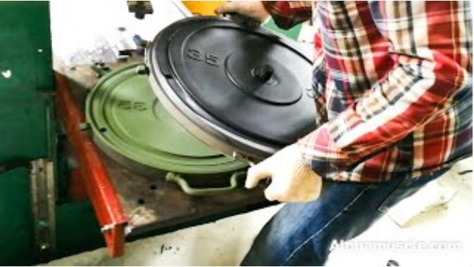 Rubber Weight Plates Manufacturer 48 Figure 14 Manufacturing of rubber weight plates