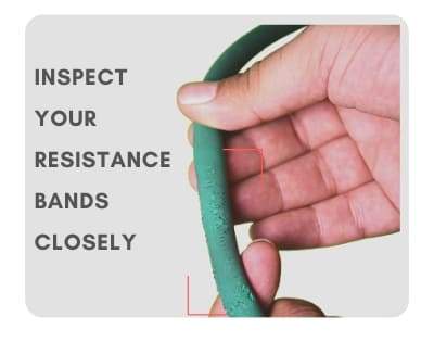Wholesale Thera Band 24 Figure 16 Example of wear and tear signs at resistance bands